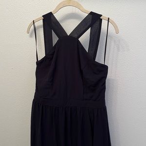 Navy blue dress from Lulus
